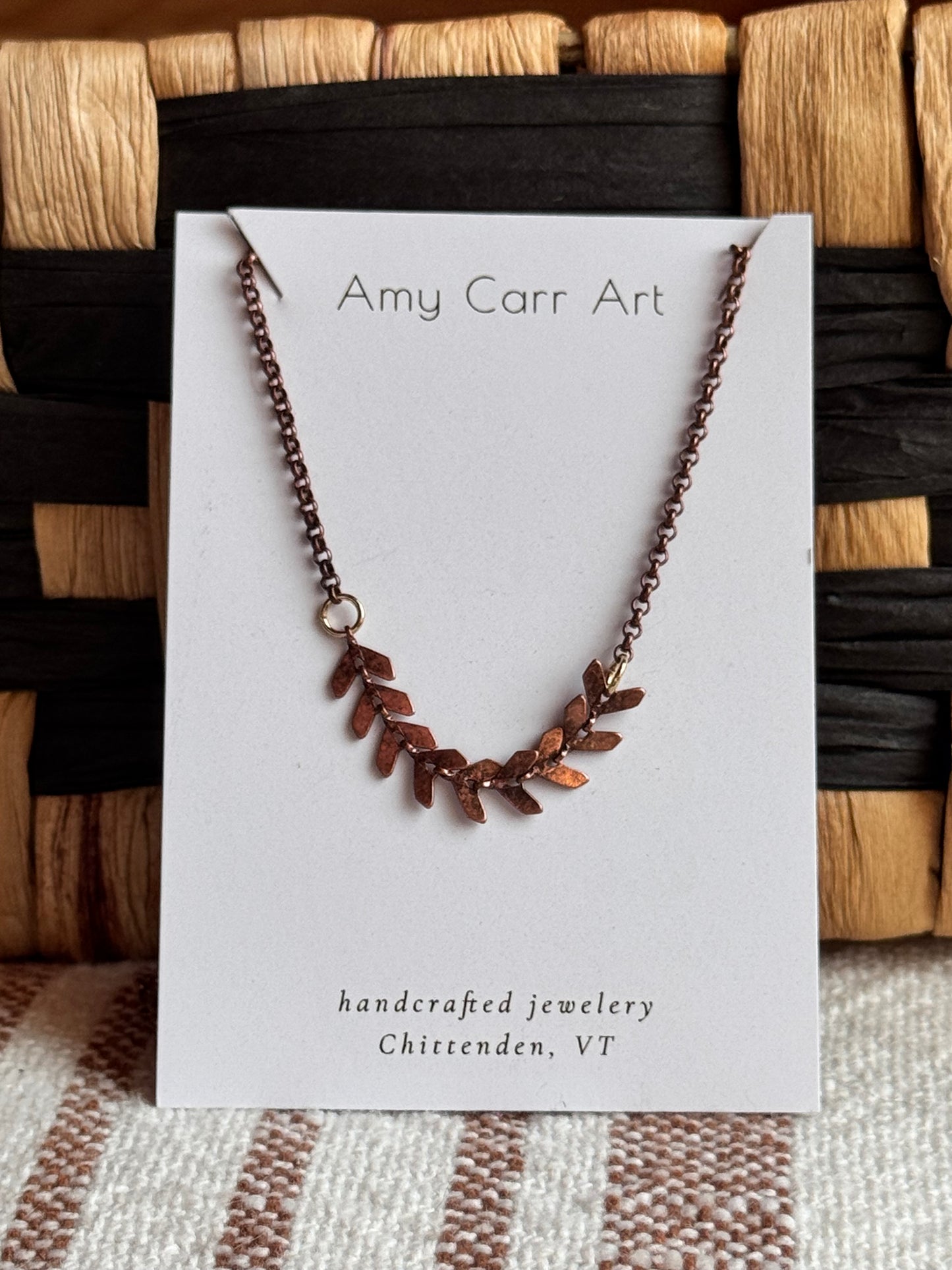 One Way w/ Bronze Chain