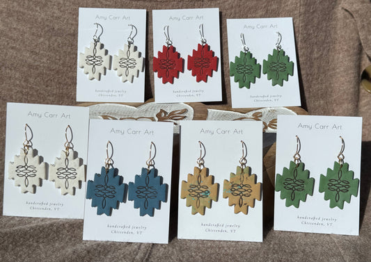 Spiked Sun Ladder Dangle
