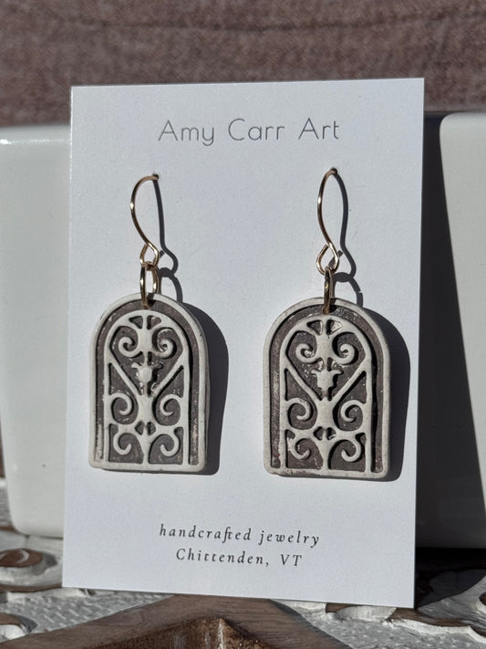 Printed Coffin Dangle