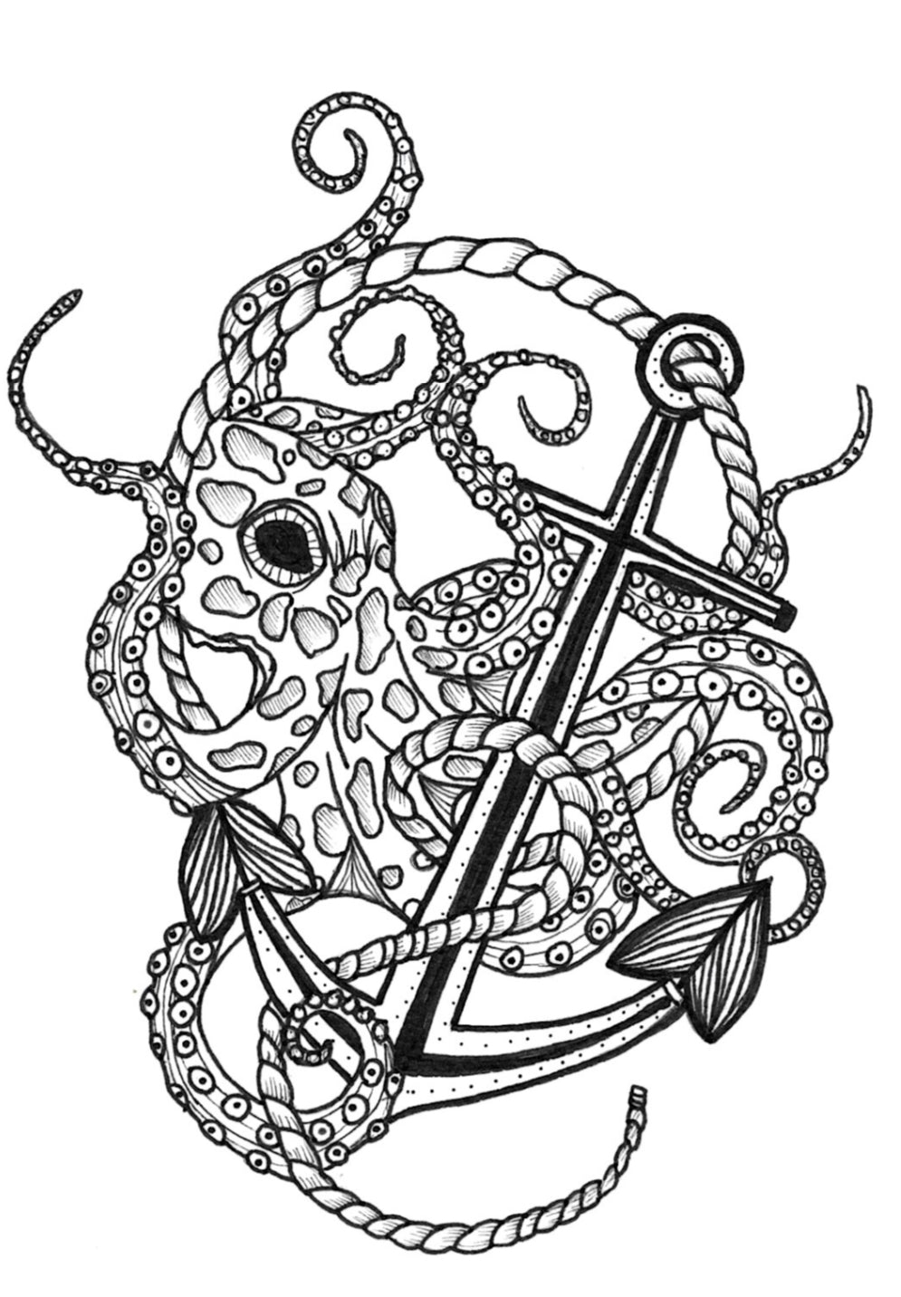 Anchor and Octopus